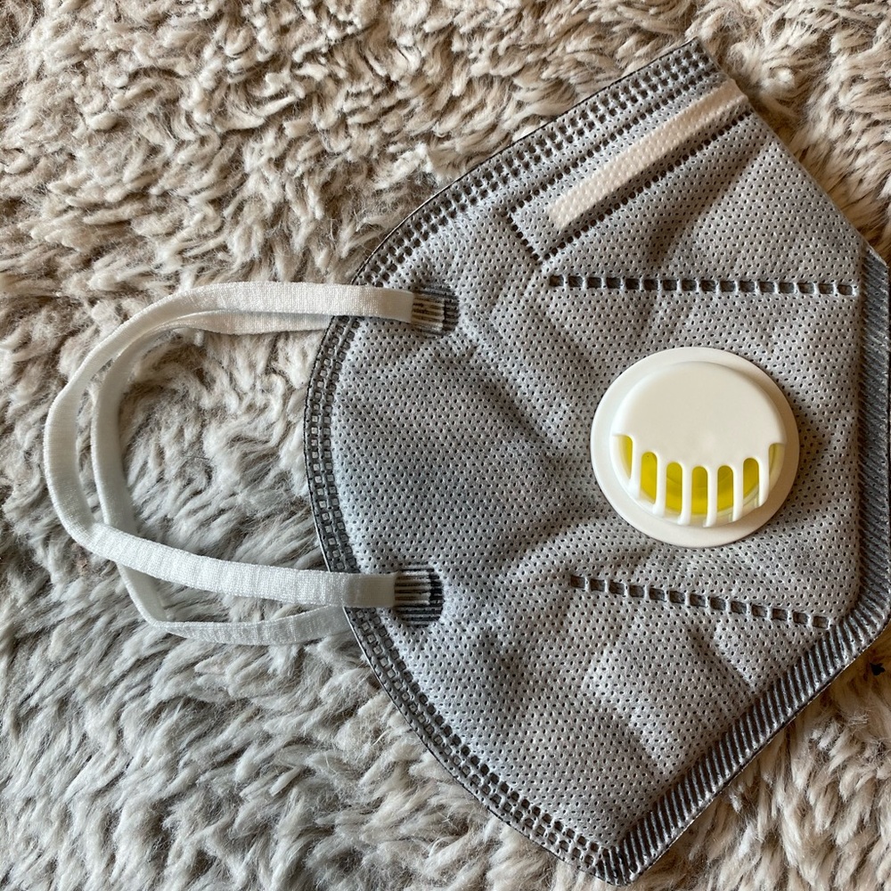 PACK OF 3.😷⛑Mask with valve.